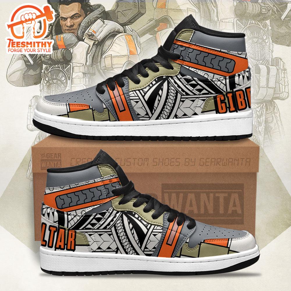 Gibraltar Apex Legends JDs Sneakers Custom Uniform Shoes