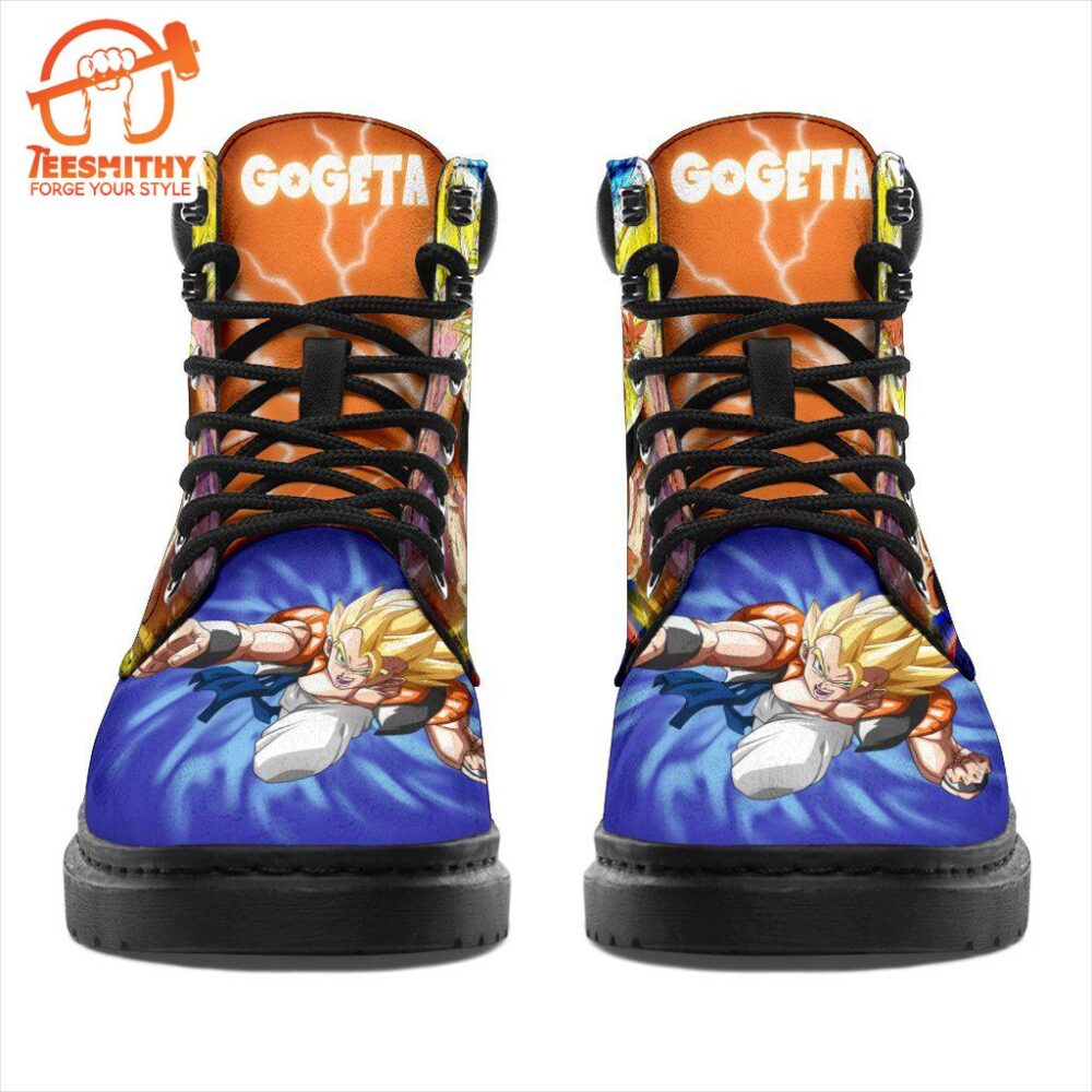 Gogeta Dragon Ball Boots Shoes Anime Custom Idea