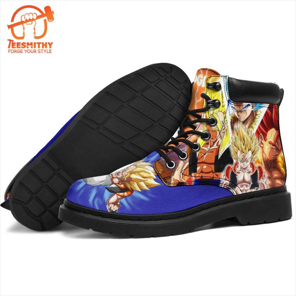 Gogeta Dragon Ball Boots Shoes Anime Custom Idea