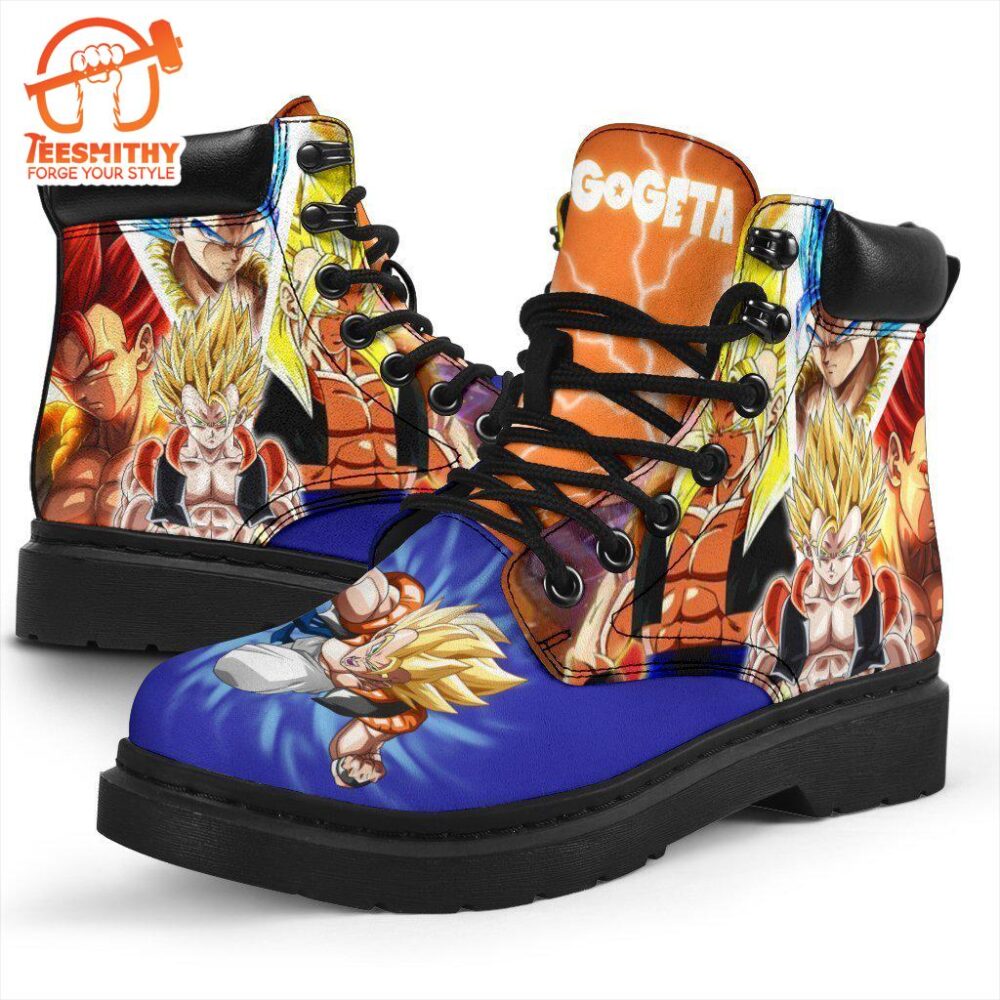 Gogeta Dragon Ball Boots Shoes Anime Custom Idea