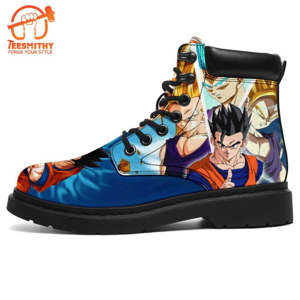 Gohan Dragon Ball Boots Timbs Anime Shoes Custom Fan Gift Idea