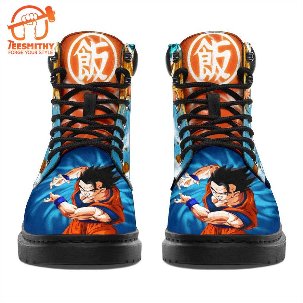 Gohan Dragon Ball Boots Timbs Anime Shoes Custom Fan Gift Idea