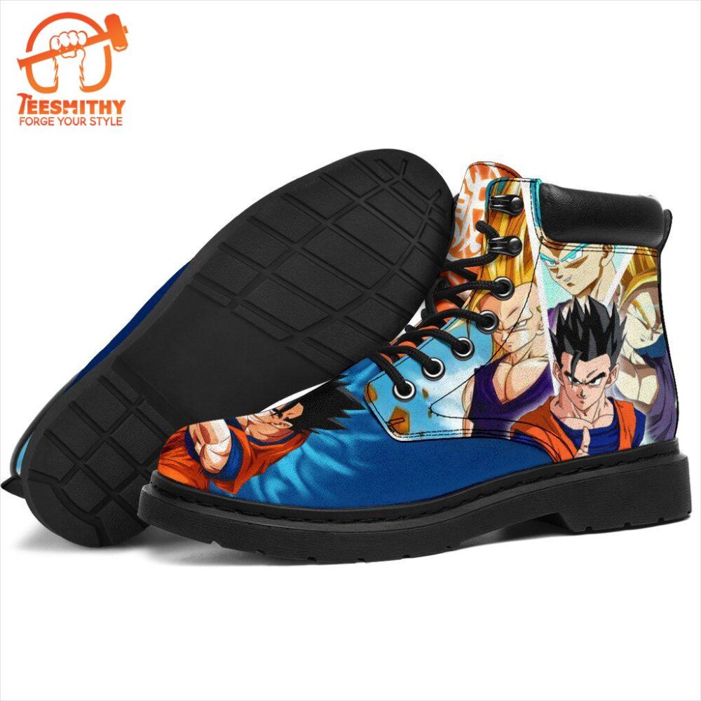 Gohan Dragon Ball Boots Timbs Anime Shoes Custom Fan Gift Idea