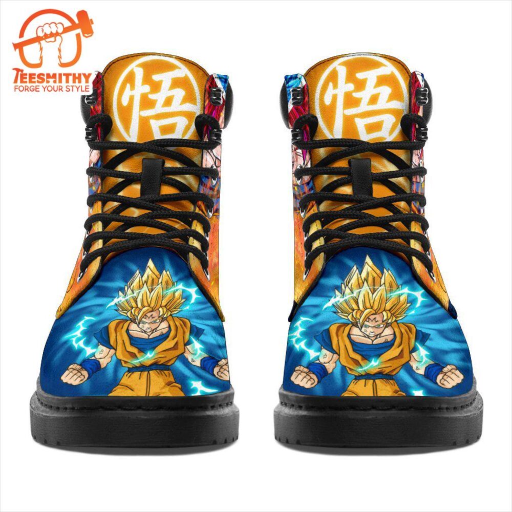 Goku Boots Timbs Dragon Ball Custom Shoes Anime Fan Gift