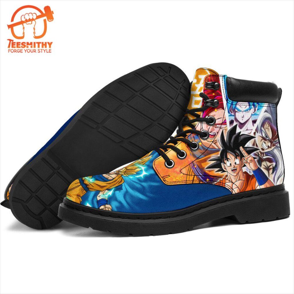 Goku Boots Timbs Dragon Ball Custom Shoes Anime Fan Gift