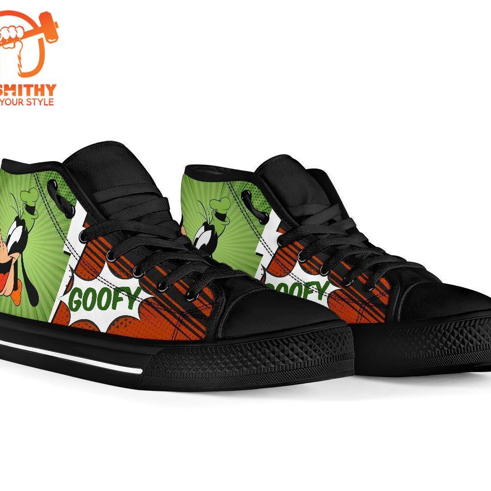 Goofy High Top Shoes Fan