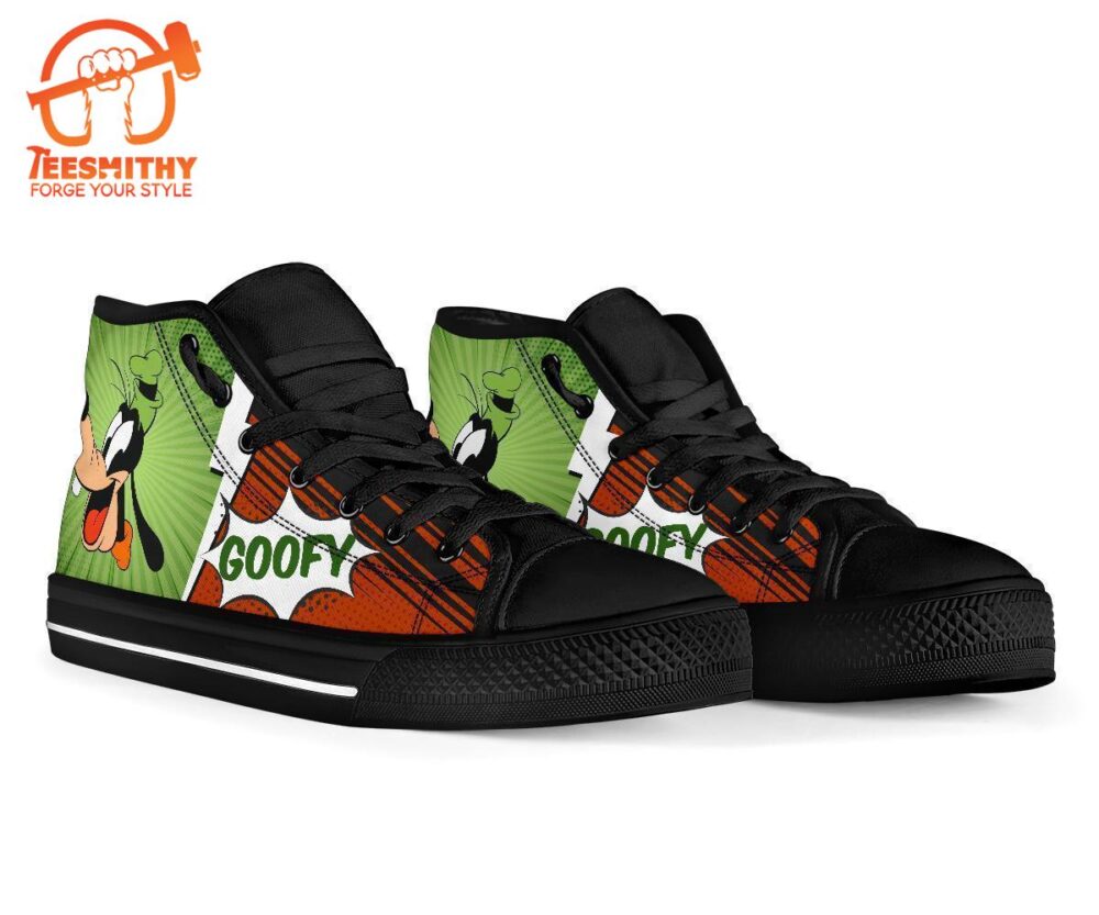 Goofy High Top Shoes Fan