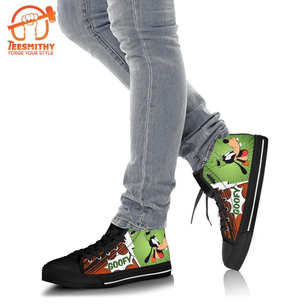 Goofy High Top Shoes Fan