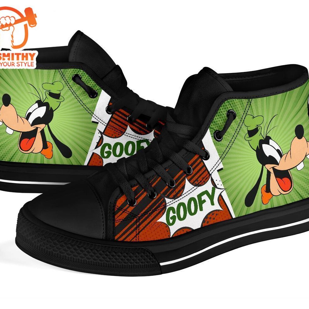 Goofy High Top Shoes Fan