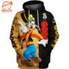 Goofy Pattern Design Hoodie and Leggings Set