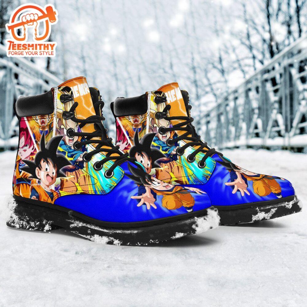 Goten Dragon Ball Boots Shoes Anime Custom Idea