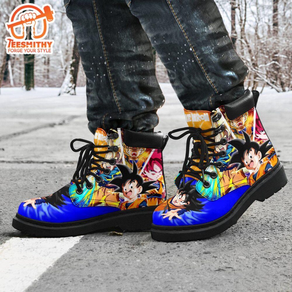 Goten Dragon Ball Boots Shoes Anime Custom Idea