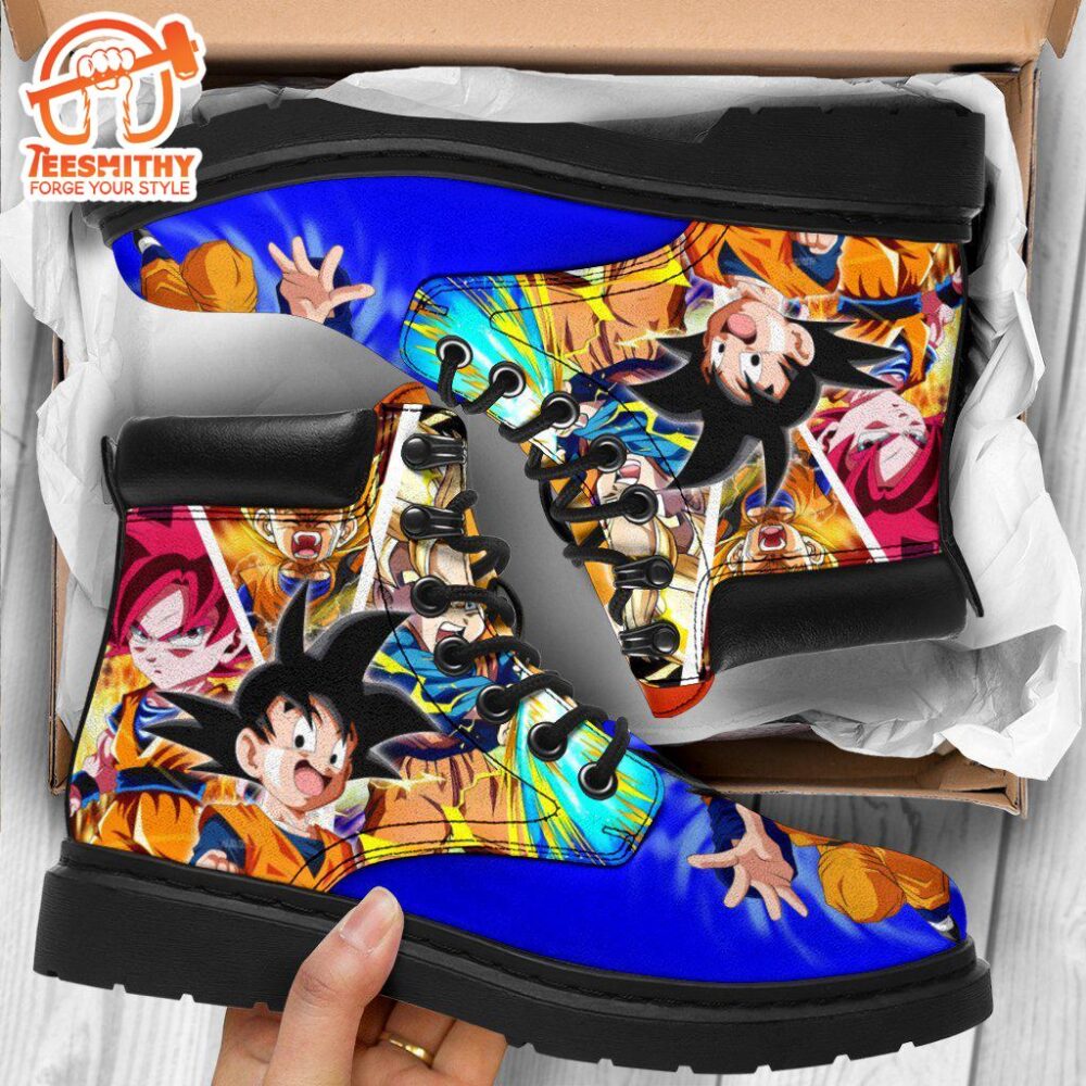 Goten Dragon Ball Boots Shoes Anime Custom Idea