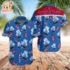 Grateful Dead Band Palm Tree Blue Hawaiian Shirt