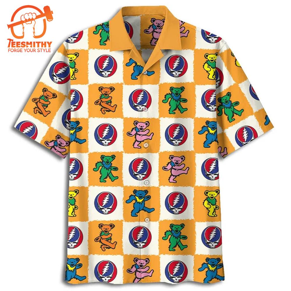 Grateful Dead Candy Bear Jamboree Hawaiian Shirt