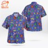 Grateful Dead Colorful Dancing Bears Hawaiian Shirt