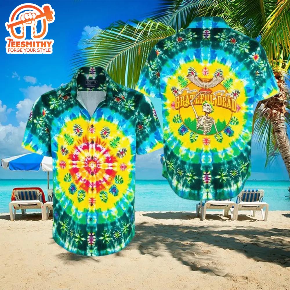 Grateful Dead Concert Series Sunshine Daydream Hawaiian Shirt