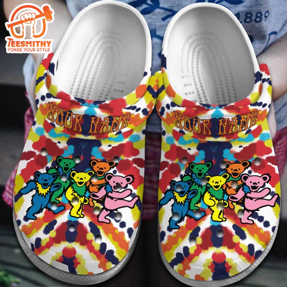 Grateful Dead Dancing Bears Clogs