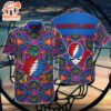 Grateful Dead Kaleidoscope Lightning Hawaiian Shirt