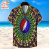 Grateful Dead Lightning Bolt Mandala Hawaiian Shirt