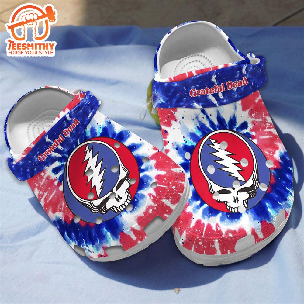 Grateful Dead Music Band Colorful Clogs