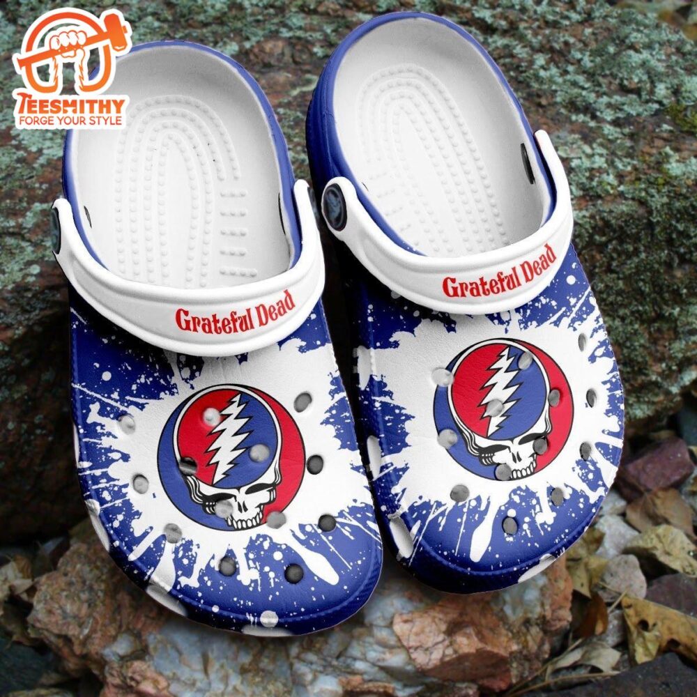 Grateful Dead Music Band Logo Clogs