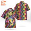 Grateful Dead Psychedelic Dancing Bear Hawaiian Shirt