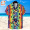 Grateful Dead Rainbow Dancing Bears Hawaiian Shirt