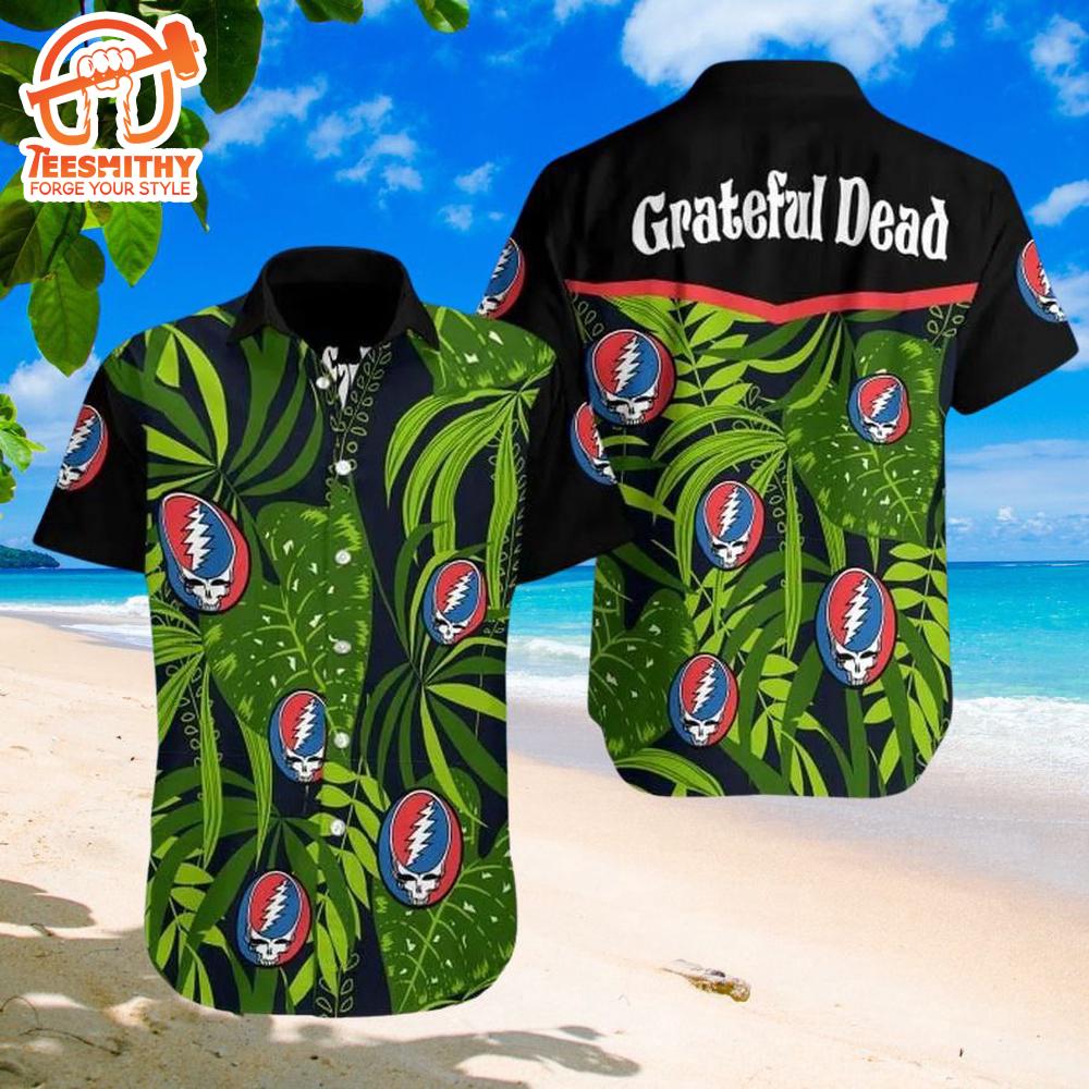 Grateful Dead Tropical Beach Hawaiian Shirt