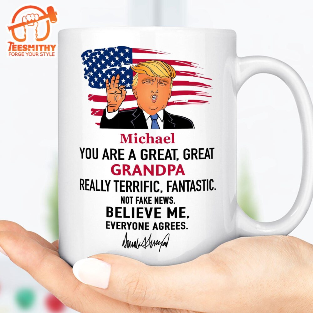 Great Grandpa Great Dad Coffee Trump Mug