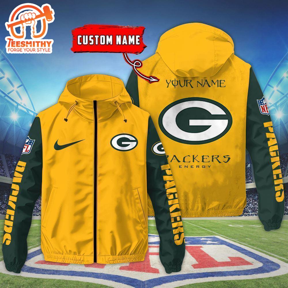 Green Bay Packers Custom Name Outdoor Jacket