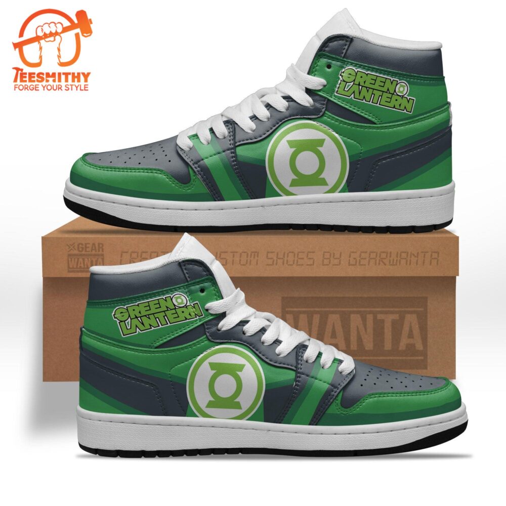 Green Lantern Shoes Custom Super Heroes Sneakers