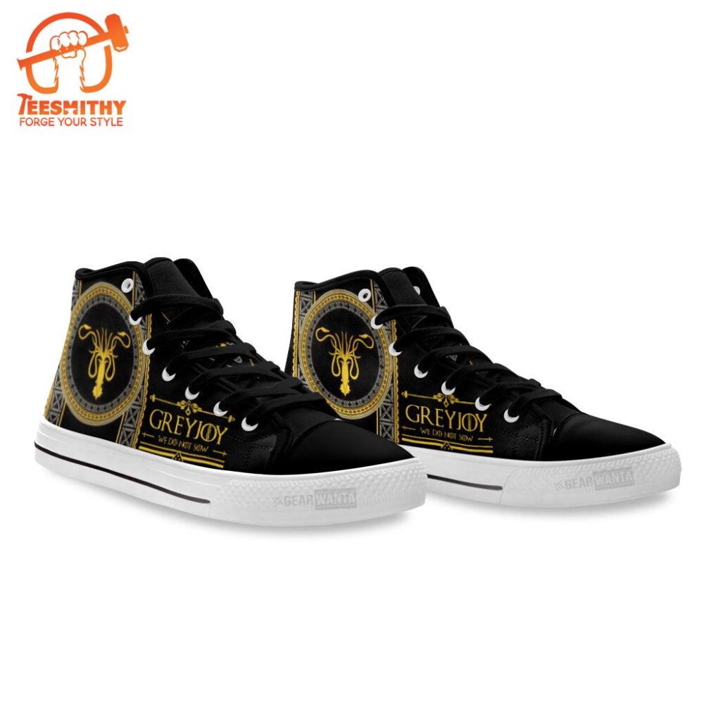 Greyjoy Game Of Thrones High Top Shoes Custom For Fans