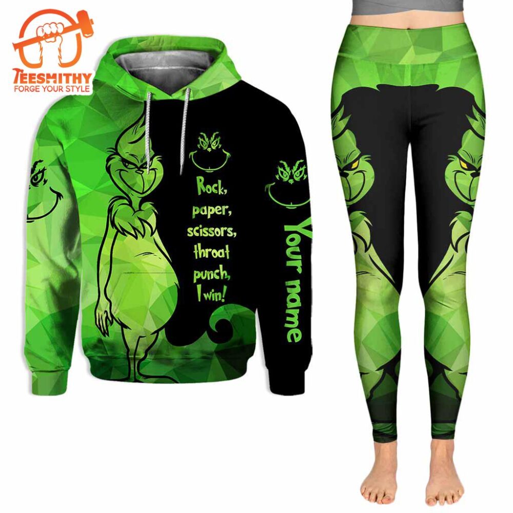 Grinch Stole Christmas – Personalized Hoodie and Leggings