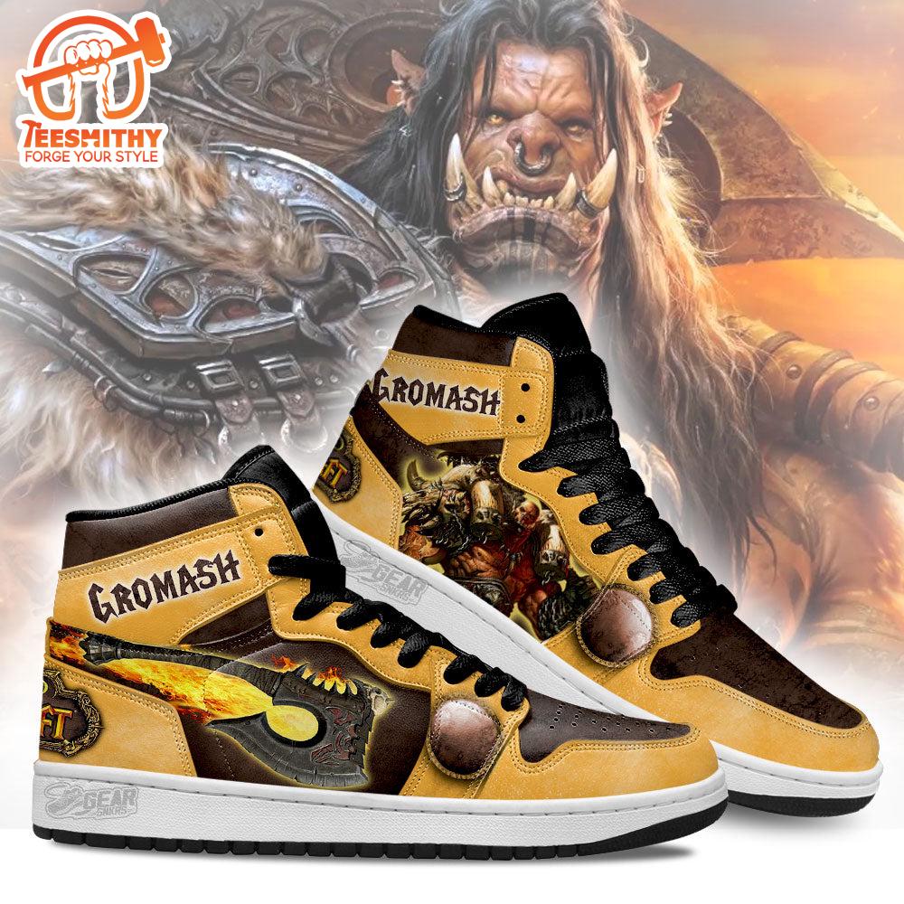 Gromash World of Warcraft Shoes Custom For Fans