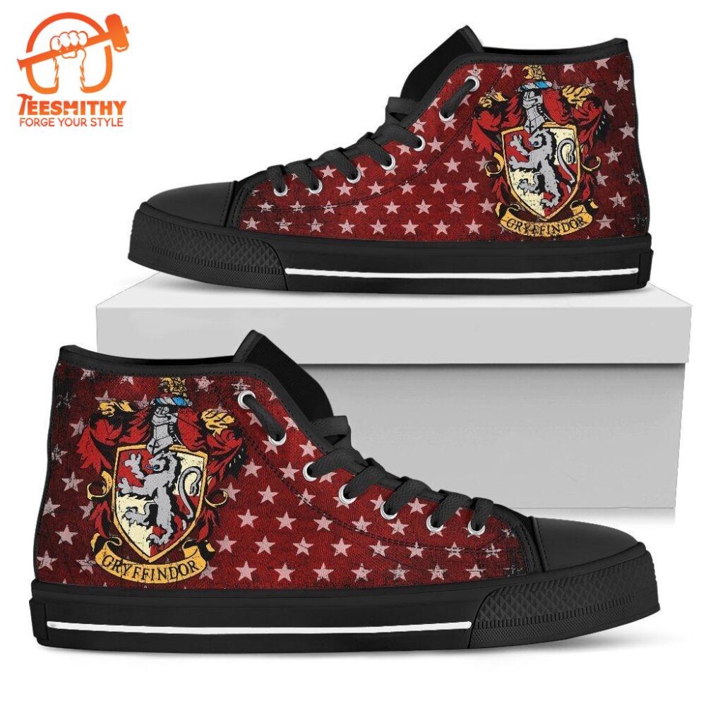 Gryffindor Sneakers Harry Potter High Top Shoes Custom