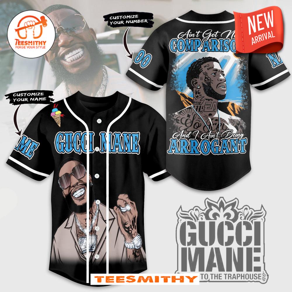 Gucci Mane Comparison Arrogant Baseball Jersey