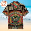 Guns N’ Roses Thai-Inspired Hawaiian Button Up Shirts