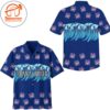 Guns N’ Roses Wave Logo Hawaiian Button Up Shirts