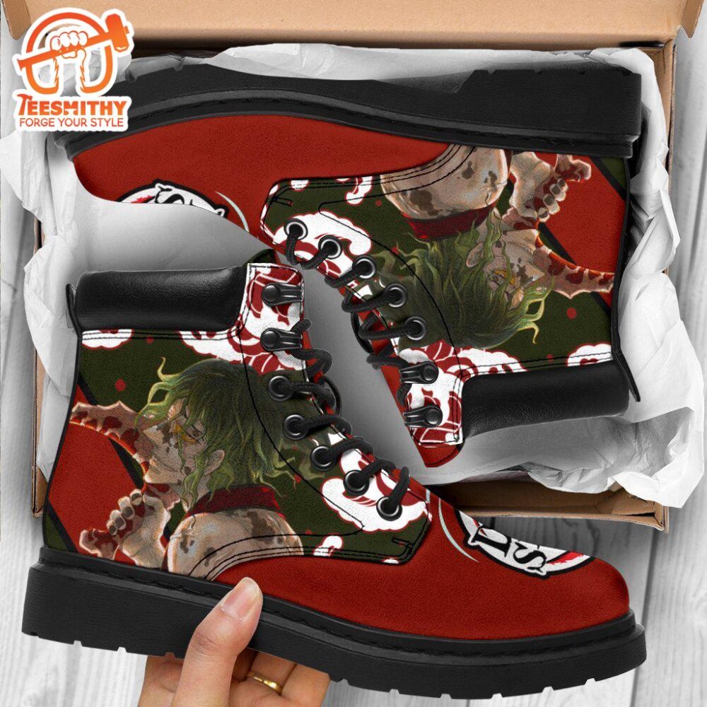 Gyutaro Boots Shoes Demon Slayer Anime Custom