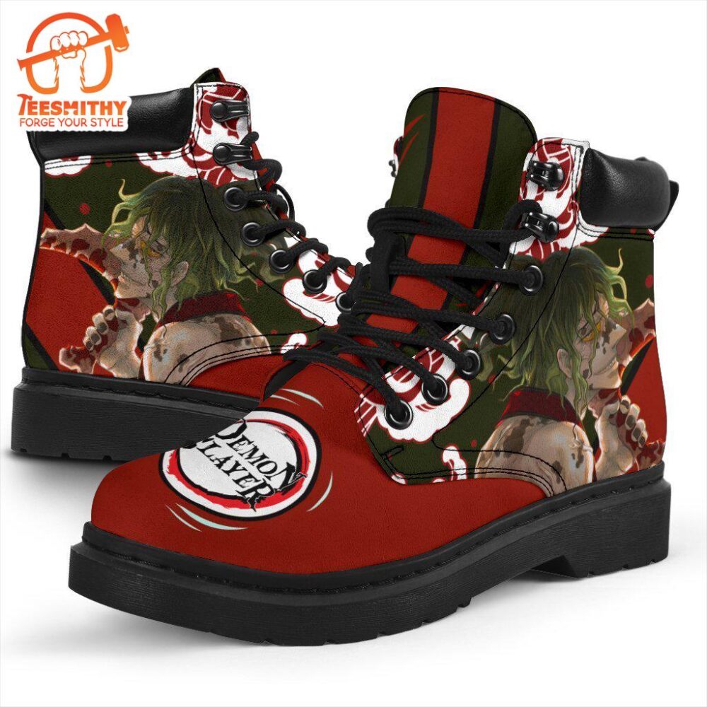 Gyutaro Boots Shoes Demon Slayer Anime Custom