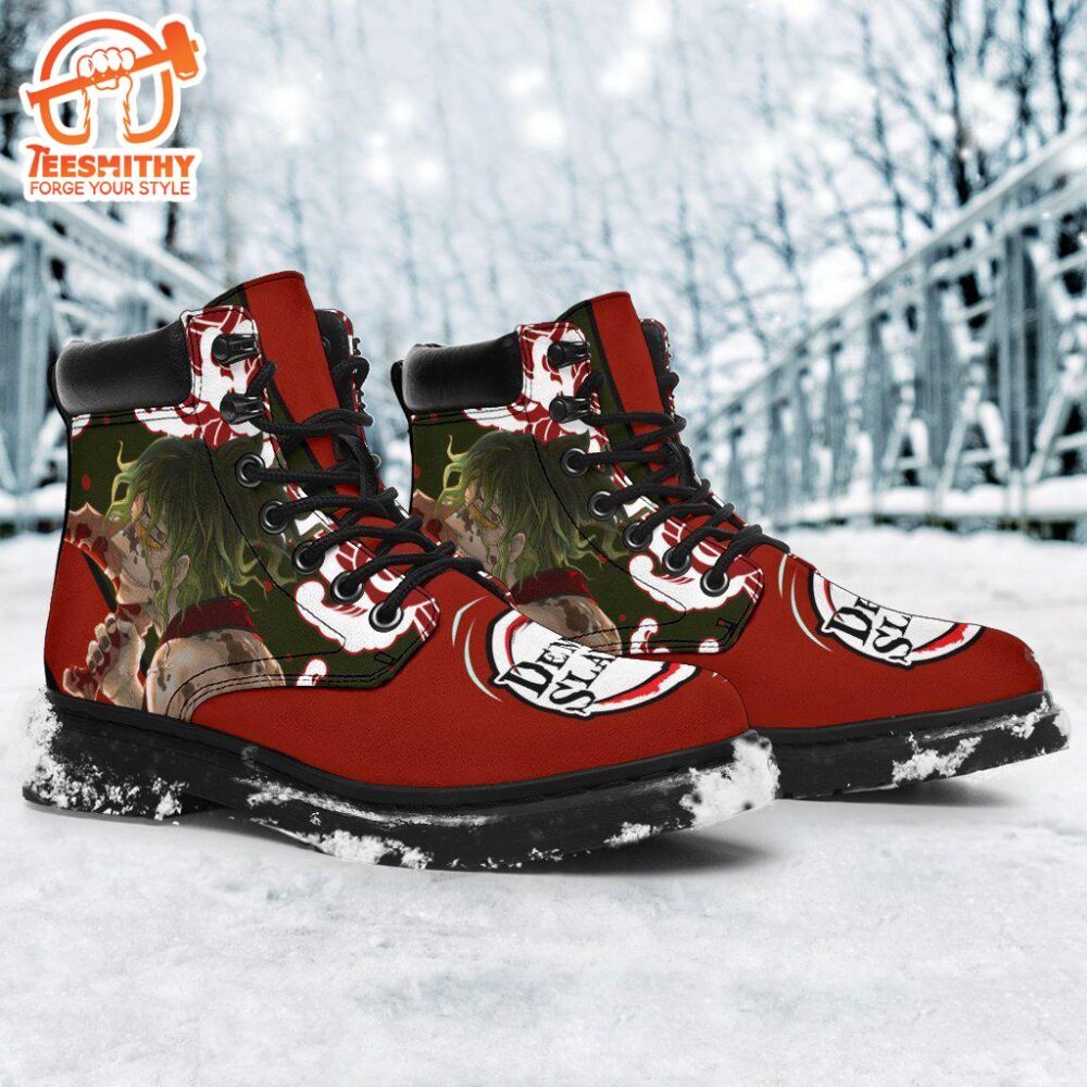 Gyutaro Boots Shoes Demon Slayer Anime Custom