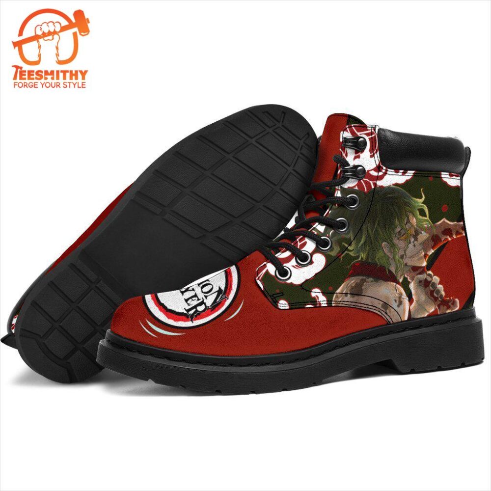 Gyutaro Boots Shoes Demon Slayer Anime Custom