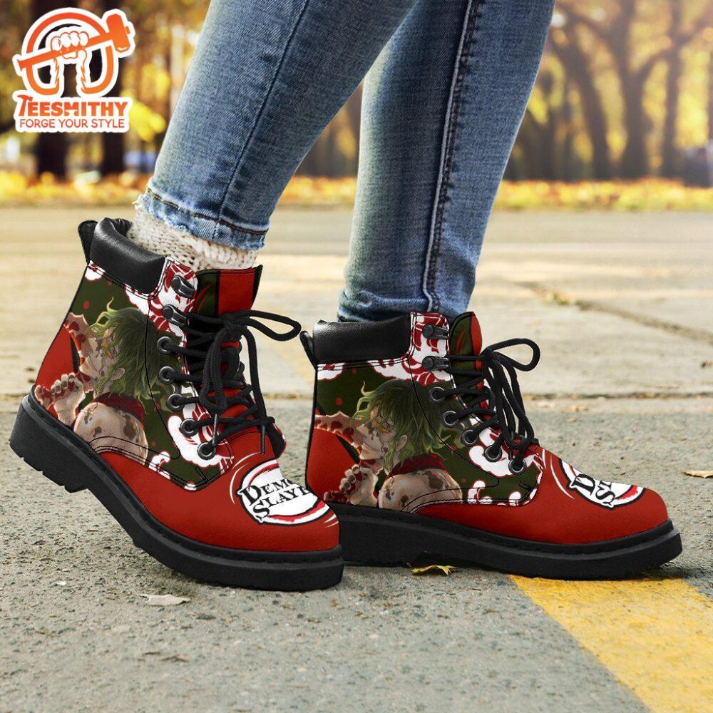 Gyutaro Boots Shoes Demon Slayer Anime Custom