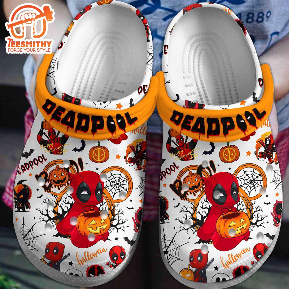 Halloween Deadpool And Wolverine Movie Clogs Shoes Comfortable For Men Women And Kids