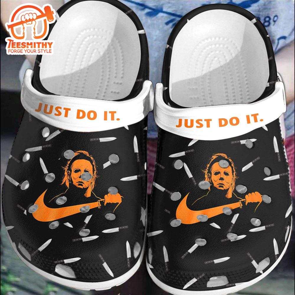 Halloween Movie Just Do It Michael Myers Characters Horror Movie Clogs