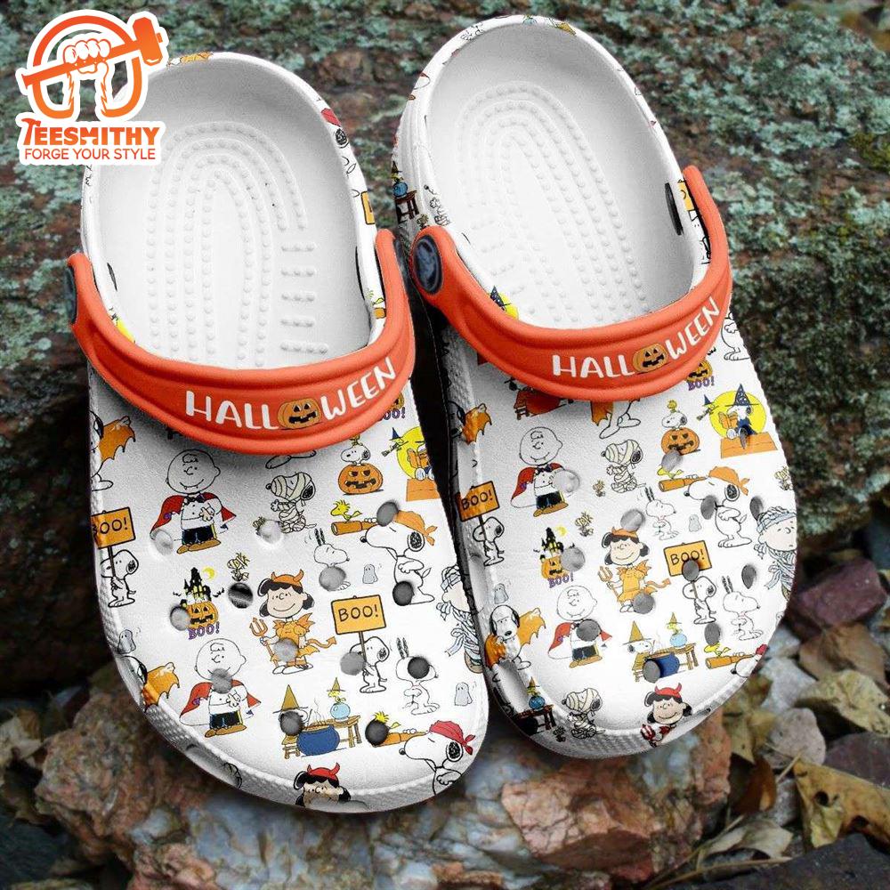 Halloween Snoopy Boo The Peanut Clogs