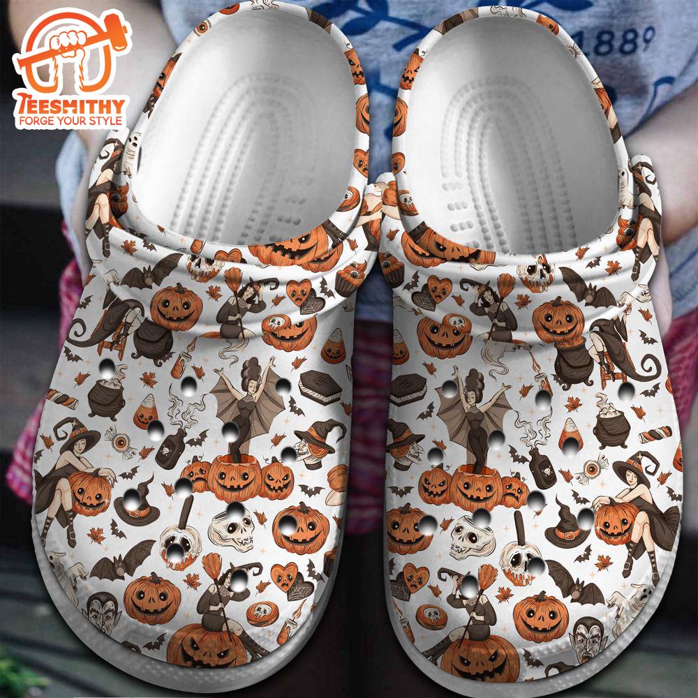 Halloween Tapestry Wall Hanging Movie Clogs Shoes Comfortable For Men Women And Kids