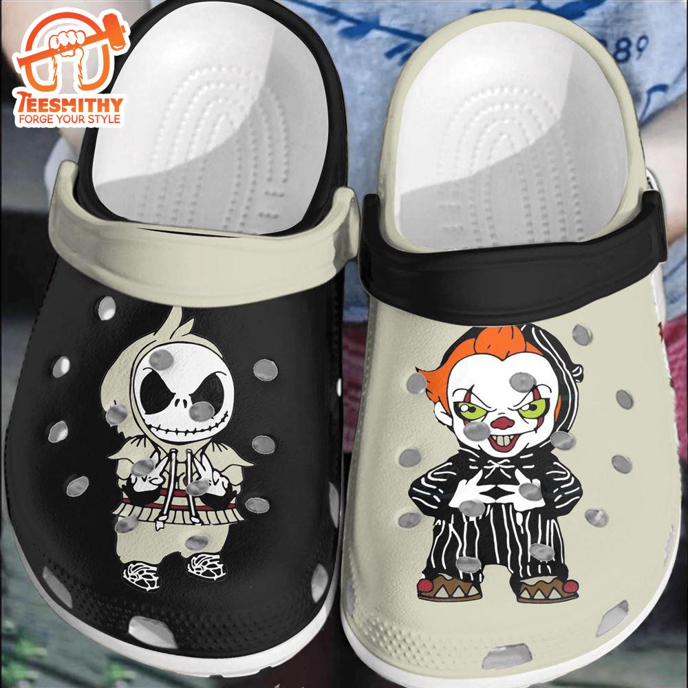 Halloween The Nightmare Before Christmas Band Shoes Comfortable Clogs For Men Women