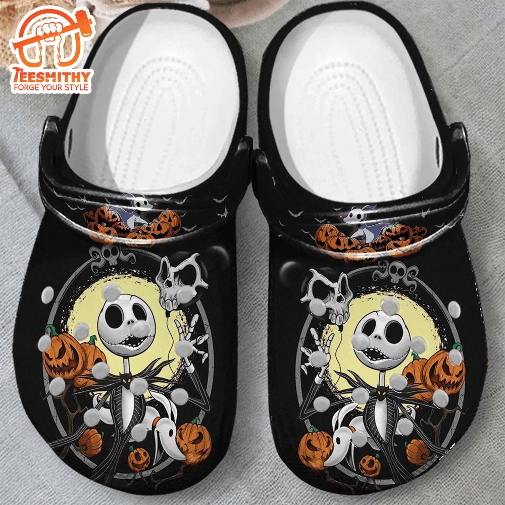 Halloween The Nightmare Before Christmas Comfortable Band Clogs Shoes For Men Women